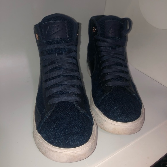 Nike sz 7 blazer mid premium lx 'binary blue - Picture 4 of 6